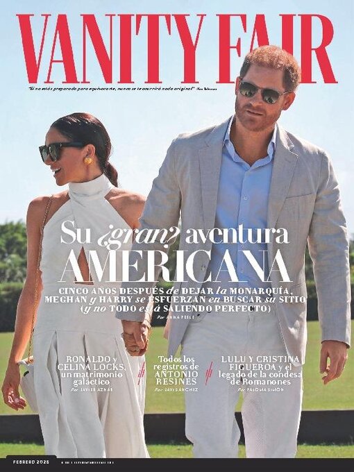 Title details for Vanity Fair España by Ediciones Conde Nast, S.A. - Available